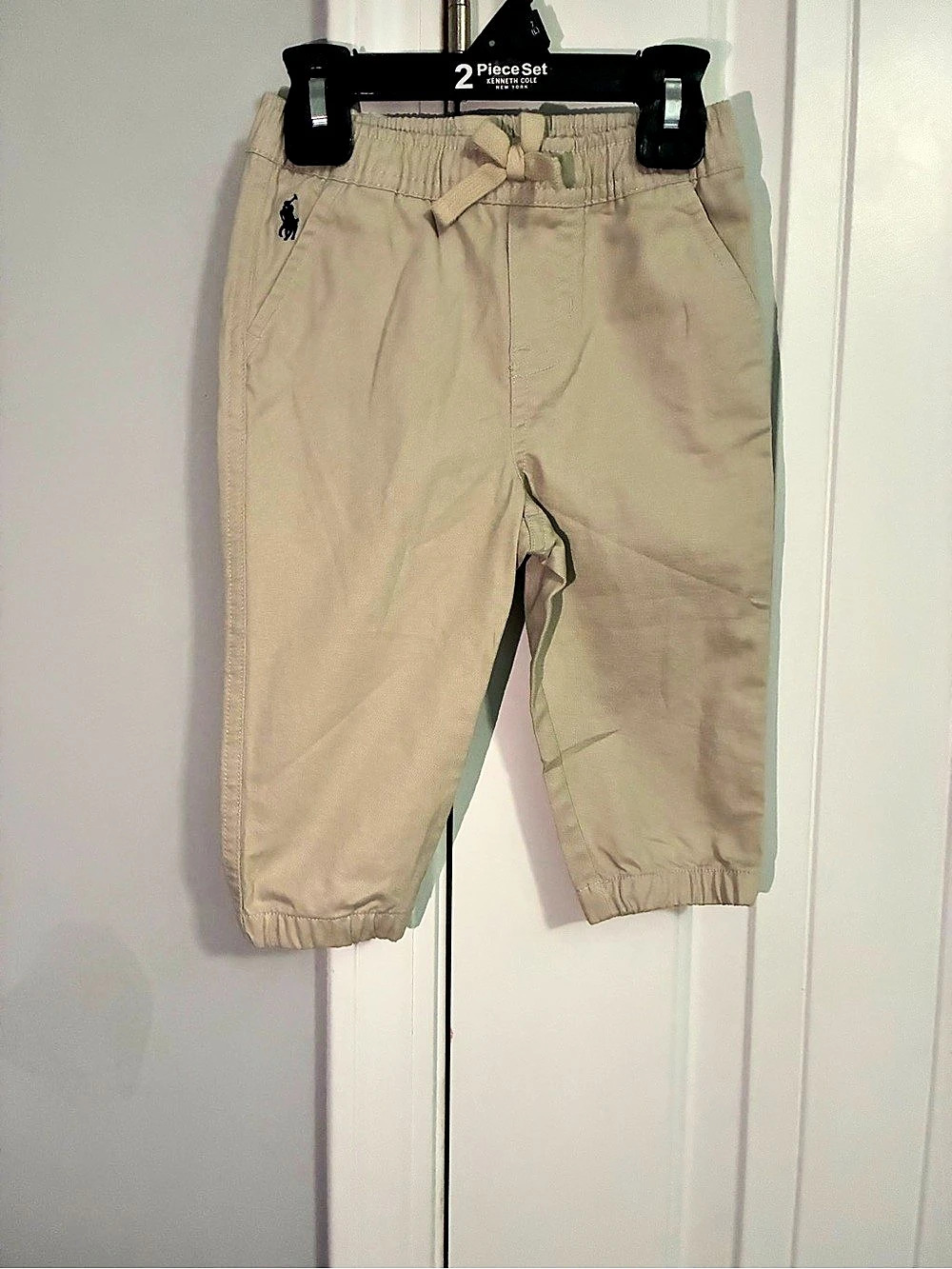 Polo Ralph Lauren Boys 2T Beige Jogger Pants Like New